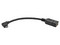 Adaptador Micro USB Tripp Lite de Micro USB (macho) a USB 2.0 (hembra), 15 cm. Color negro.