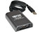 Adaptador TrippLite USB 2.0 a Tarjeta Gráfica Externa de Video HDMI Doble, Multi-Monitor.