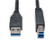 Cable USB TrippLite de USB 3.0 A (macho) a Micro B (macho), 90 cm. Color negro.
