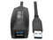 Cable Extensor USB 3.0 Tripp Lite, 5.0 m, Conector USB-A a USB-A (M-H).