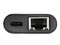 Adaptador Tripp Lite de USB-C a Gigabit Ethernet, Color Negro.