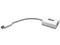Adaptador Tipp-Lite de USB-C a VGA (M/H), Compatible con Thunderbolt 3. Color Blanco.