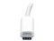 Adaptador Tipp-Lite de USB-C a VGA (M/H), Compatible con Thunderbolt 3. Color Blanco.