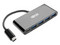 Conector Hub USB 3.0 TRIPP LITE de 4 puertos, Carga PD USB-C, Color Negro