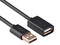 Cable Extensor UGREEN USB 2.0 (M-H) de 2m. Color Negro.