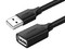 Cable UGREEN USB 2.0 Tipo A, Macho-Hembra de 3m, Color Negro.