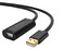 Cable de Extensión Activo UGREEN 10326, USB 2.0 Tipo A (M-H), 30m, Color Negro.