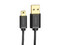 Cable USB-A 2.0 a Mini USB, 1m, para Datos y Alimentación, Transferencia de 480Mbps, Compatible con Discos Duros HDD/SSD, GoPro Hero, Mando PS3, Cámaras Digitales, MP3/MP4.
