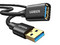 Cable UGREEN USB 3.0 Tipo A, Macho-Hembra de 1m, Color Negro.