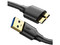 Cable UGREEN de USB-A 3.0 a Micro USB-B 3.0 (M-M), 0.5m. Color Negro.