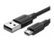 Cable de datos UGREEN de USB 2.0 a Micro USB, 2m de longitud. Color Negro.