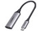 Cable adaptador UGREEN 70444, USB-C a HDMI (M-H), 10cm, Color Gris.