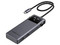 Hub USB UGREEN 75177 6 en 1, HDMI, USB Tipo C, USB Tipo A 3.0, 100W. Color Plata