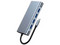 Dock Station Urban Balance UBSC11, USB Tipo C a 4 Puertos USB Tipo A 3.0, 1 Puerto RJ-45, 1 Puerto VGA, 1 Puerto HDMI, 1 Puerto USB Tipo C, 1 Puerto SD, 1 Puerto MicroSD, Color Gris.