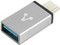 Adaptador Vorago ADP-101, de USB Tipo C (M) a USB 3.0 (H).