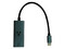 Adaptador Vorago ADP-210 de USB Tipo C a RJ-45 (M-H), Color Negro.