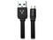 Cable Vorago de USB A (M) a Micro USB B (M), 1m, Color Negro.
