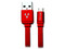 Cable Vorago de USB A (M) a Micro USB B (M), 1m, Color Rojo.