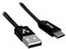 Cable Vorago de USB 2.0 a USB-C de 1m. Color Negro.