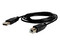 Cable para Impresora Vorago CAB-AB018 de Conector USB-A a USB-B, 1.8m. Color Negro.