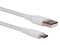 Cable de Carga Vorago de USB-C a USB A de 1 Metro, Color Blanco