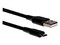 Cable Vorago CAB-M01B de Conector USB-A a Micro USB, 1m. Color Negro.