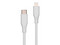 Cable USB C Vorago Tipo Lightning de 1M, Carga Rapida. Color Blanco