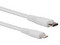 Cable USB C Vorago Tipo Lightning de 1M, Carga Rapida. Color Blanco