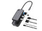 Adaptador de pantalla inalámbrico Share My Screen USB-C de 1080p con concentrador USB y lector de tarjetas