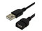 Extensión de cable activa USB 2.0 (macho a hembra) X-case, 15 metros, Color Negro.