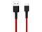 Cable USB Tipo C Xiaomi Mi Braided de 1 Metro, Trenzado, Color Rojo.