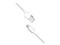 Cable de Datos Xiaomi Mi USB type C de USB A (M) a USB-C de 1m (M), Soporta carga rápida. Color Blanco.
