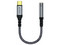Adaptador Acteck Gatex Audio AA420, USB-C a Jack 3.5 mm (M-H). Color Gris.