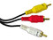 Cable Acteck de Audio y Video RCA/RCA, 1.8m