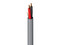 Bobina de cable de audio Belden, blindado, 305m. Color gris.