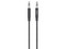 Cable auxiliar Belkin MIXIT de audio y micrófono estéreo 3,5 mm, 1.2 m, color negro.