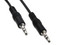 Cable de audio Brobotix Stereo 3.5mm de 1.8 metros, color negro.