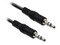 Cable de audio BRobotix de 3.5mm (macho) a 3.5mm (macho), 3 mts. Color Negro.
