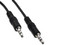 Cable de audio Brobotix Stereo 3.5mm de 30 metros, color negro.