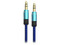 Cable de Audio Brobotix de 3.5mm (M-M), 1m. Color Azul.