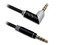 Cable de Audio estéreo BRobotix Mini Jack de 3.5mm con una punta giratoria 180, (M-M), 1m.