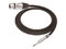 Cable de Audio Cosmiconn de Conector XLR Hembra de 3 polos a TRS Macho (6.35mm), Mono, Conector Seetronic, 3m. Color Negro.
