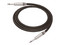 Cable de Audio Cosmiconn de Conectores TRS (6.35mm), Estéreo, Carcasa cromada, 5m. Color Negro.