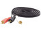 Cable de Audio Epcom EP-RCA35 de 2 Conectores RCA Macho a Jack 3.5mm Macho, Estéreo, 1.8m. Color Negro.