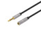 Cable de Extensión de Audio de 3.5mm Manhattan, (macho a hembra) de 2 metros.
