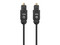 Cable de audio óptico digital SPDIF de 2m. Color Negro