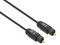 Cable de audio óptico digital SPDIF de 2m. Color Negro