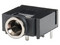 Conector Jack Panduit 161-3501 para Fono 3.5 mm, PCB Estéreo, Color Negro.