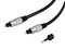 Cable de Fibra Óptica Elite Line para audio digital, 2m.