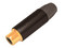 Conector Seetronic MT390, RCA Hembra, Contacto enchapado en oro. Color Negro.